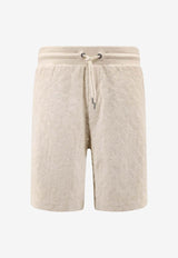 Hugo Boss Textured Bermuda Shorts Beige 50538636_131_OneColor_30897842