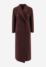 Brunello Cucinelli Essential Double-Breasted Coat Bordeaux MD5039895C4243_Red wine_29841754