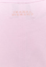 Isabel Marant Etoile Zelitos Logo T-shirt Pink TS0041FAA1N41I02FP_FADED PINK_29845266