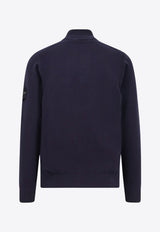 Stone Island High-Neck Wool Sweater Blue K2S155100002S00A1V0020_Blue_29839196