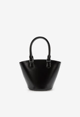 Self-Portrait Leather Top Handle Bag with Charms Black PF25314ABBLACK_Black_29838652