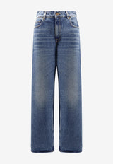 Golden Goose DB Essential Straight-Leg Jeans Blue GWP00844P00062150100_Blue_29857027