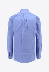 Polo Ralph Lauren Long-Sleeved Logo Shirt Blue 710928254003_2865 BLUE END ON END_29847573