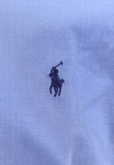 Polo Ralph Lauren Long-Sleeved Logo Shirt Blue 710928254003_2865 BLUE END ON END_29847573