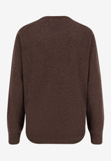 Brunello Cucinelli Essential Cashmere Sweater Brown M2200100CU766_MORO GRIGIO CHIARO_30005314