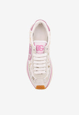 Dolce & Gabbana DG Cushion Suede and Lace Sneakers White CK2340A9AC287587_White_29843616