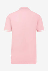 Hugo Boss Logo Polo T-shirt Pink 50486186_688_OneColor_30898715