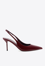 Paris Texas Lidia 70 Patent Leather Slingback Pumps Burgundy PX1635XVN01ROUGE NOIR_ROUGE NOIR_29878733