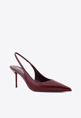 Paris Texas Lidia 70 Patent Leather Slingback Pumps Burgundy PX1635XVN01ROUGE NOIR_ROUGE NOIR_29878733