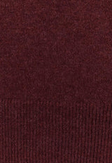Brunello Cucinelli Cashmere Crewneck Sweater Bordeaux M2200100CEG54_DARK PURPLE_30005310