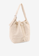 Tory Burch Large T Monogram Terry Canvas Bucket Bag Pearl 169128100_New ivory_29847374
