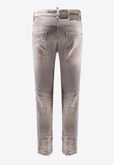 Dsquared2 Skater Skinny Jeans Gray S74LB1754S30260852_Grey_29845925
