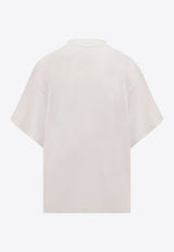 Balenciaga Nano BB Cropped T-shirt Off-white 818431TSVU49012_DIRTY WHITE_30893605