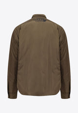 Dsquared2 Padded Buttoned Jacket Green S74DM0944S53817727_Military Green_29847114