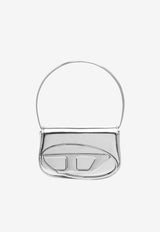 Diesel Oval-D Mirror Leather Shoulder Bag Silver X08396PS202H0535_Silver_29842606