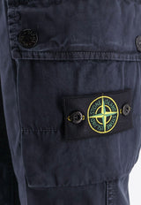 Stone Island Compass Patch Cargo Pants Blue K2S153100034S00L1V0120_Blue_29843189