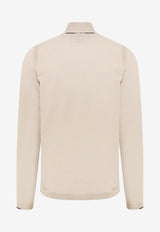 Hugo Boss High-Neck Logo Sweater Cream 50498518_271_OneColor_30898648