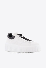 Hogan H-Stripes Platform Sneakers White HXW6450FC60LE90001_White_29843567