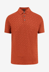 Hugo Boss Mercerized Logo Polo T-shirt Rust 50537132_806_OneColor_30897556