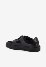 Hugo Boss Leather Low-Top Sneakers Black 50527840_001_OneColor_30898052