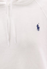Polo Ralph Lauren Embroidered Logo Hooded Sweatshirt White 211971691002_White_29843104