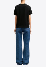 AMI PARIS Ami De Coeur T-shirt Black BFUTS035724_001