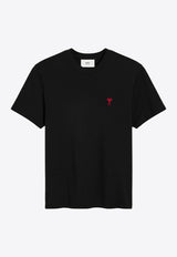 AMI PARIS Ami De Coeur T-shirt Black BFUTS035724_001