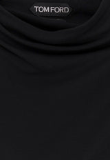 Tom Ford One-Shoulder Evening Gown Black ABJ872JEX167LB999_Black_29842322