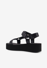 Tory Burch Mellow Leather Flatform Sandals Black 166402008_PERFECT BLACK_29844900
