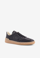 Valentino Upvillage Low-Top Leather Sneakers Black 7Y2S0H77TFT0NO_NERO/NERO/NERO/AMBRA_29844010