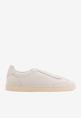 Brunello Cucinelli Leather Lace-Up Sneakers White MZUKGOJ336CJX19_White_30012912