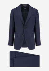 Hugo Boss Wool Single-Breasted Suit Navy 50528126_404_OneColor_30898415