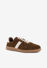 Tom Ford Archer Low-Top Suede Sneakers Brown J1558LCL046N3BA25_WALNUT AMBER_29839452