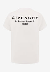 Givenchy Logo Printed Crewneck T-shirt White BW70FJP75N100_White_29839803