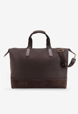 Tom Ford Grained Leather Travel Bag Brown H0529LCL325G1B051_Brown_29843511