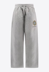 Balenciaga Uniform Patch Track Pants Gray 826185TSVH31300_Grey_29846113