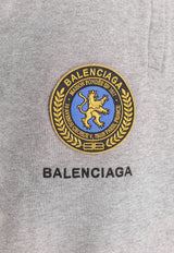 Balenciaga Uniform Patch Track Pants Gray 826185TSVH31300_Grey_29846113