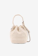 Tory Burch Mini T Monogram Terry Canvas Bucket Bag Pearl 169133100_New ivory_29842707