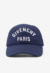 Givenchy Logo Embroidered Baseball Cap Blue BPZ0BWP0XV410_Blue_29845914