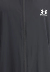 Balenciaga X Under Armour Printed Logo Windbreaker Black 814127TQO35_1000_Black_32772806