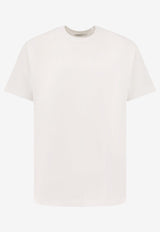 Givenchy Logo Embroidered Crewneck T-shirt White BM71NK3YRJ100_White_29842193