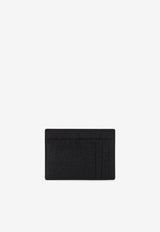 Dolce & Gabbana Logo Plaque Dauphine Leather Cardholder Black BP3325AG21980999_Black_29842066
