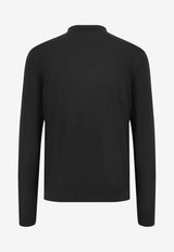 Kiton Ciro Paone Half-Zip Polo T-shirt Black UMK0493K5009NERO_Black_29840091