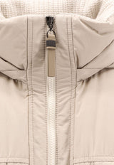 Brunello Cucinelli Zip-Up Down Parka Dove MG5017784C7958_DOVE GREY_29846358