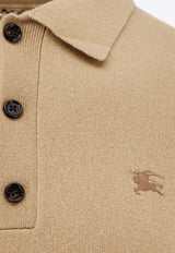 Burberry EKD Cashmere Polo Sweater Beige 8112126A3743_FLAX_29838604