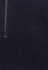 Burberry Half-Zip Turtleneck Sweater Blue 8112131A1222_Blue_29838865