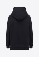 Givenchy Logo Tape Print Hooded Sweatshirt Black BWJ04TP78U001_Black_34275714
