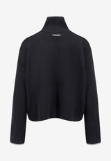 PINKO Falkland High-Neck Ribbed Sweater Black 105446A2Q9Z99_Black_29842274