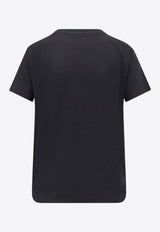 Givenchy Logo Tape Print T-shirt Black BW70FJP78U001_Black_34275571