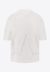 Givenchy Trompe L'oeil Boxy T-shirt White BW70FGP75M100_White_29838948